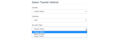 Hyperwallet API Tutorial: Transfer Method US