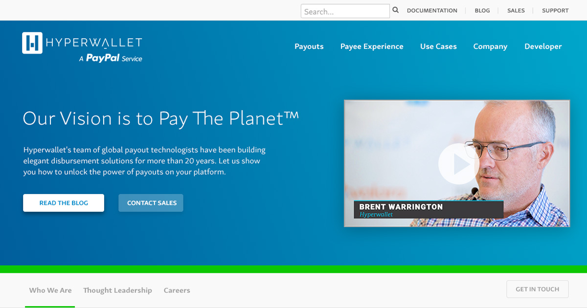About the Hyperwallet Team Hyperwallet Payouts