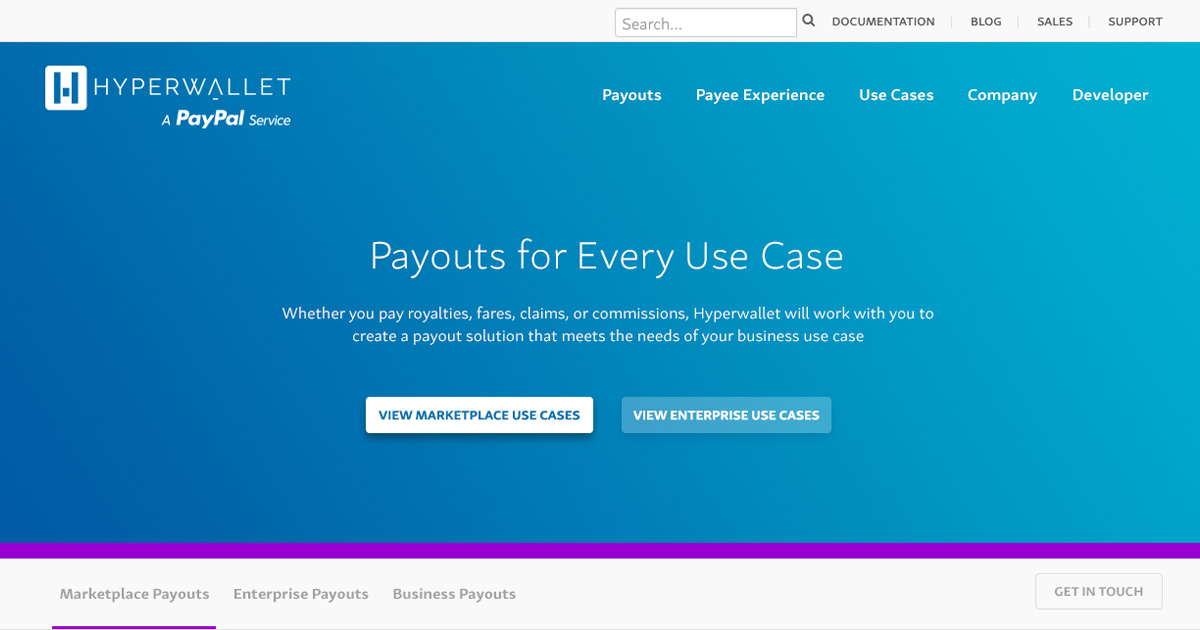 Small & Medium Business Payouts Hyperwallet's Payout Capabilities