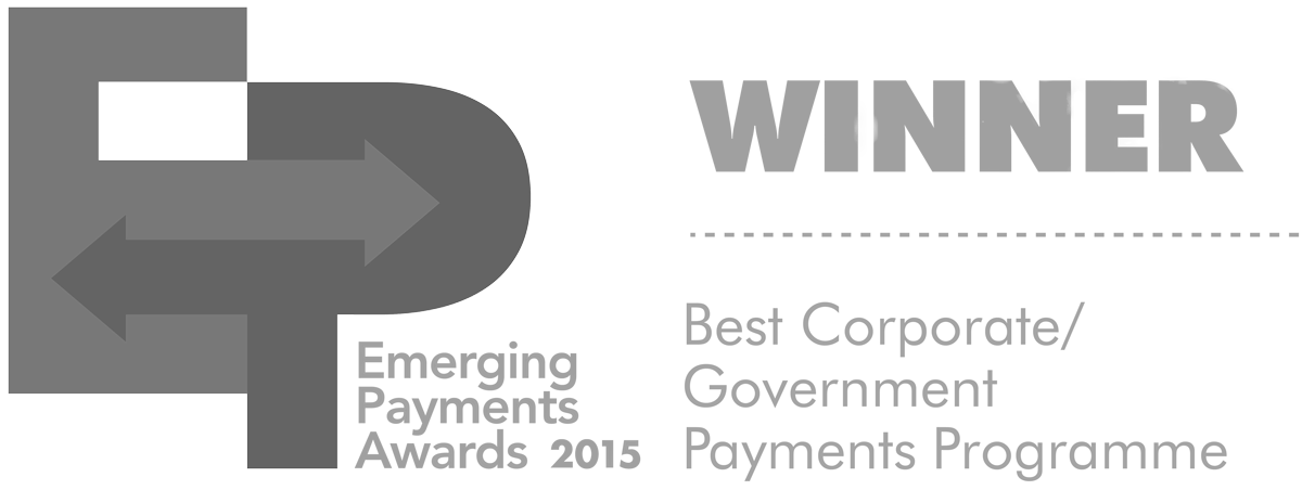 Emerging Payments Awards Best Corporate Government Payments Programme 2015